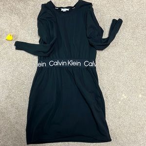 Black casual dress